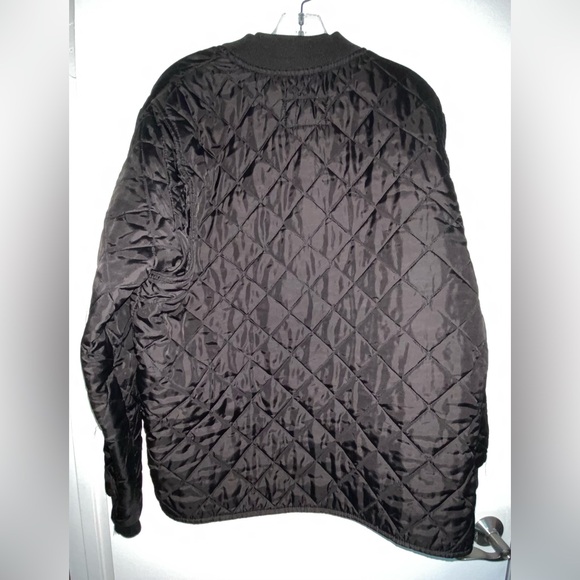 Work King Black Lightweight Quilted Freezer Jacket Men’s L Large pre-owned - Picture 12 of 13